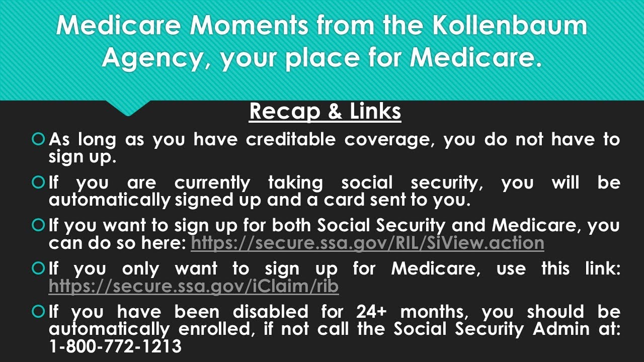 Medicare Moments, Navigating through the Medicare Maze Part 1