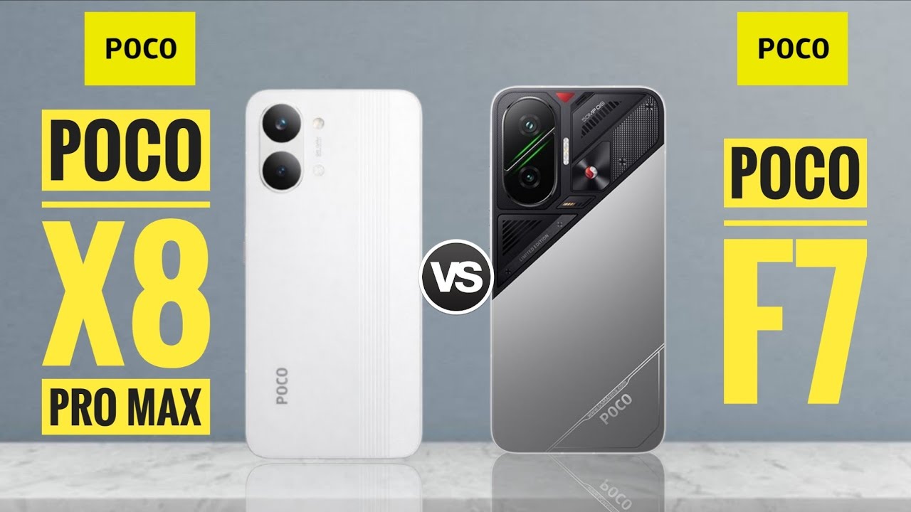Poco X8 Pro Max vs Poco F7 Full Comparison ⚡ Which is Best?