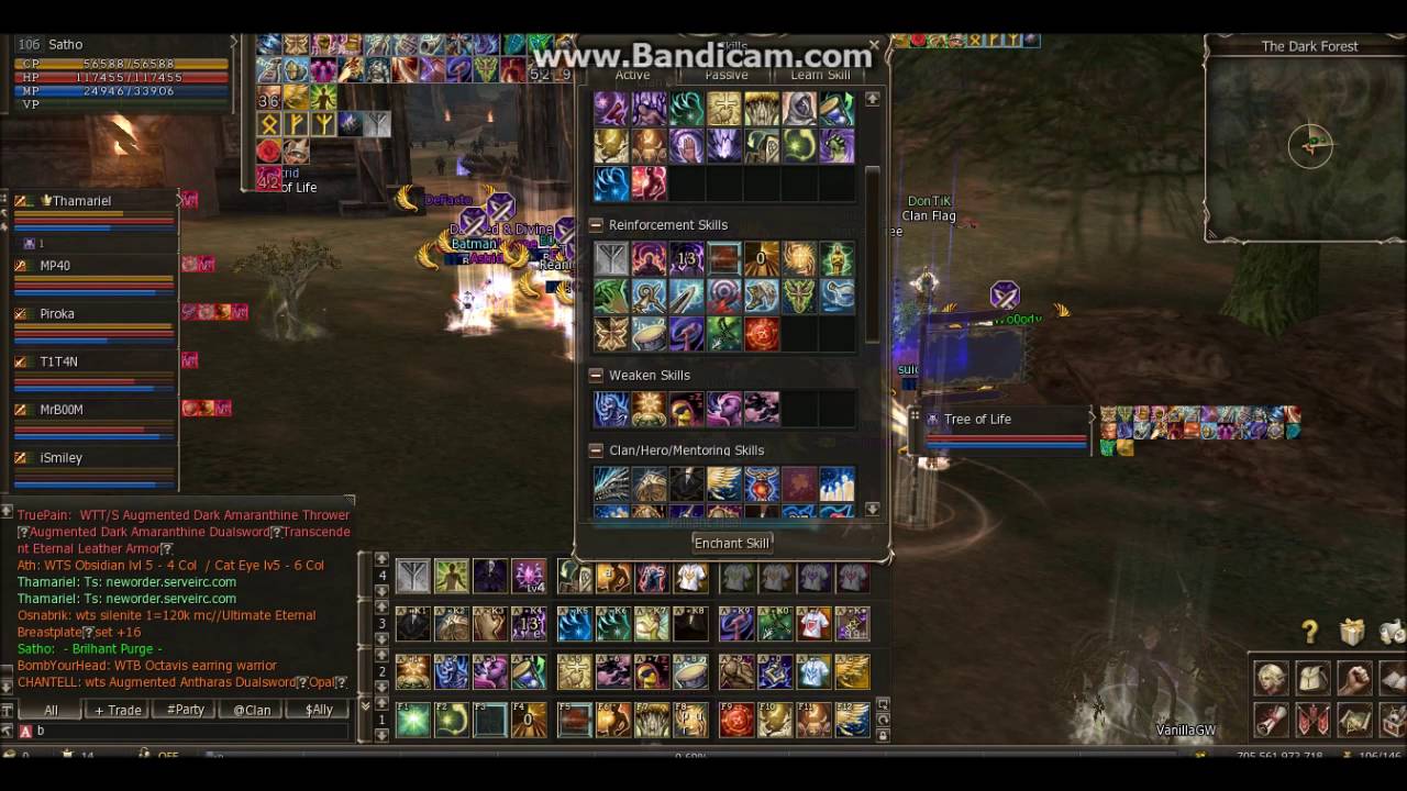 LineageII Ertheia Daily PVP NewOrder VS Ruled /Noclan 15/09/16
