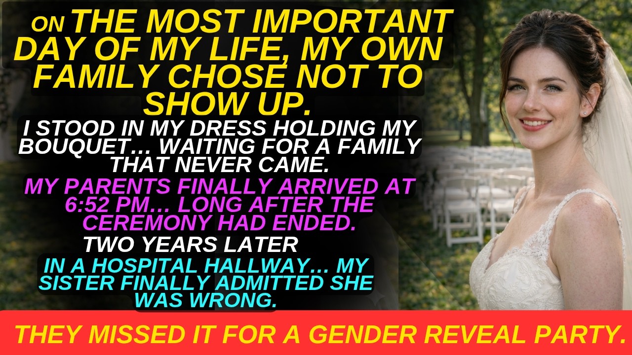 My Parents Missed My Wedding for My Sister’s Party… What Happened Next Changed Everything