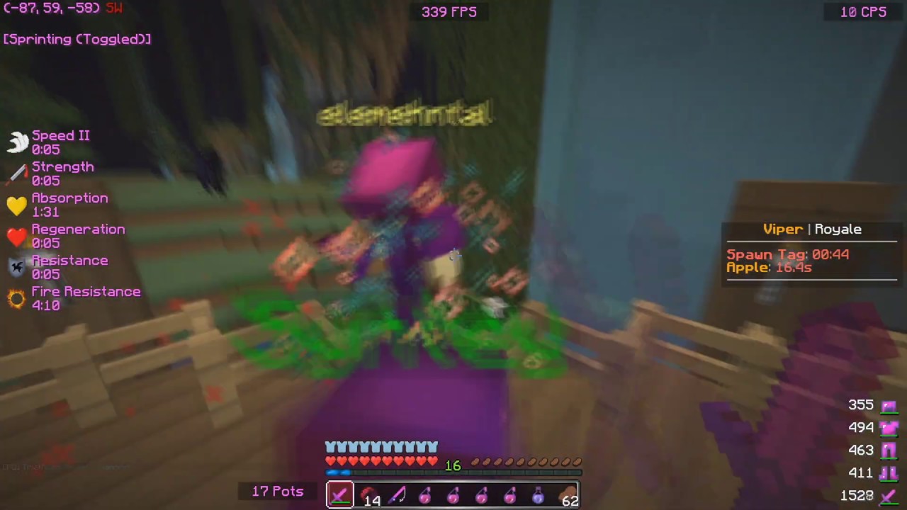 Winning Outnumbered fights /w FrogSquad | Minecraft HCF