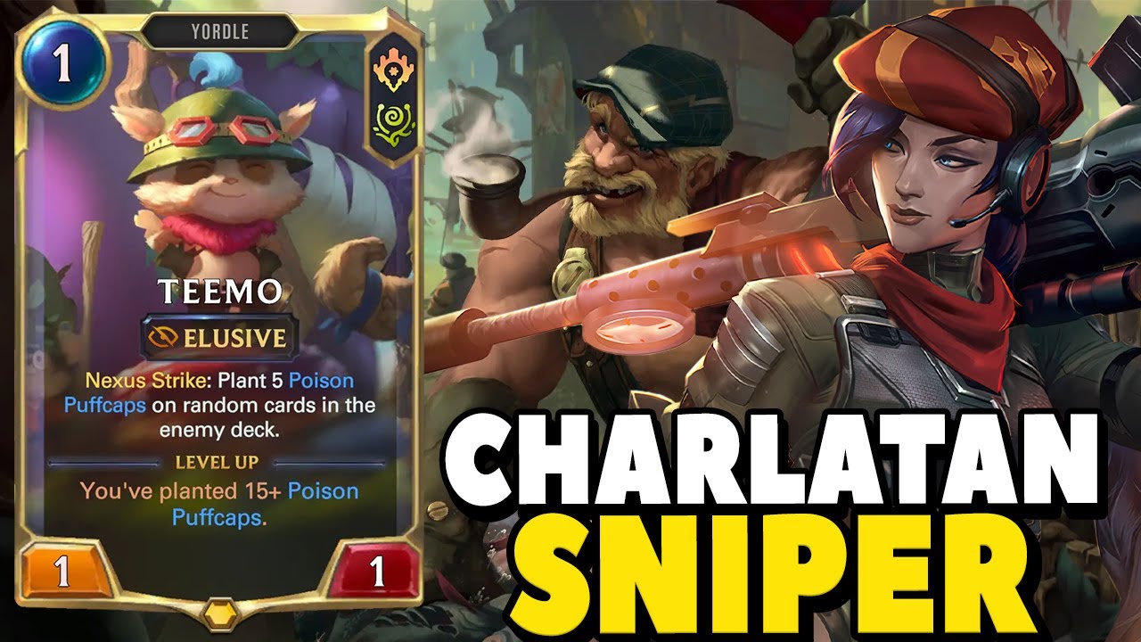 Charlatan Sniper - Caitlyn & Teemo Deck - Legends of Runeterra