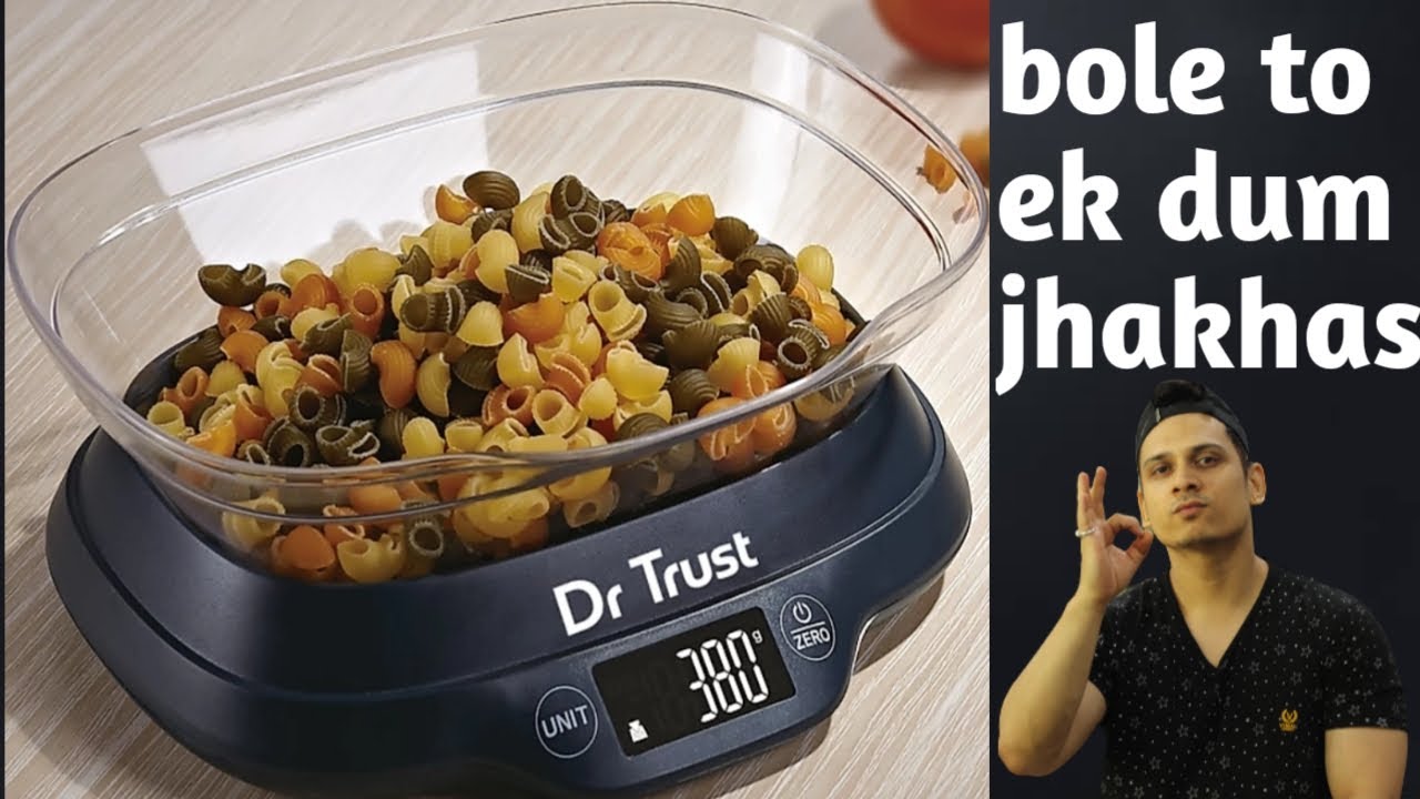 Dr Trust food weighing scale | Unboxing and review