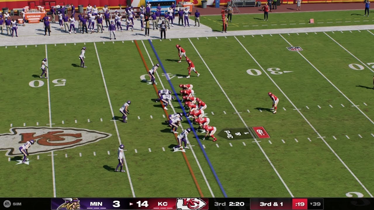 Madden NFL 25 Gameplay Kansas City Chiefs vs Minnesota Vikings