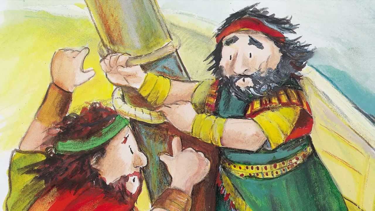 Jona läuft weg - Eine Kinderbibelgeschichte erzählt von Helga Gruschka