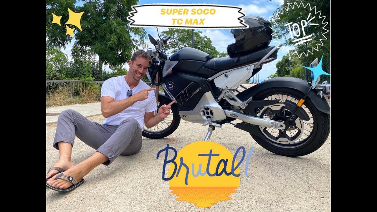 🛵SUPERSOCO TC Max ⚡️Moto ELÉCTRICA 125⚡️ Review al completo y en español.🔝