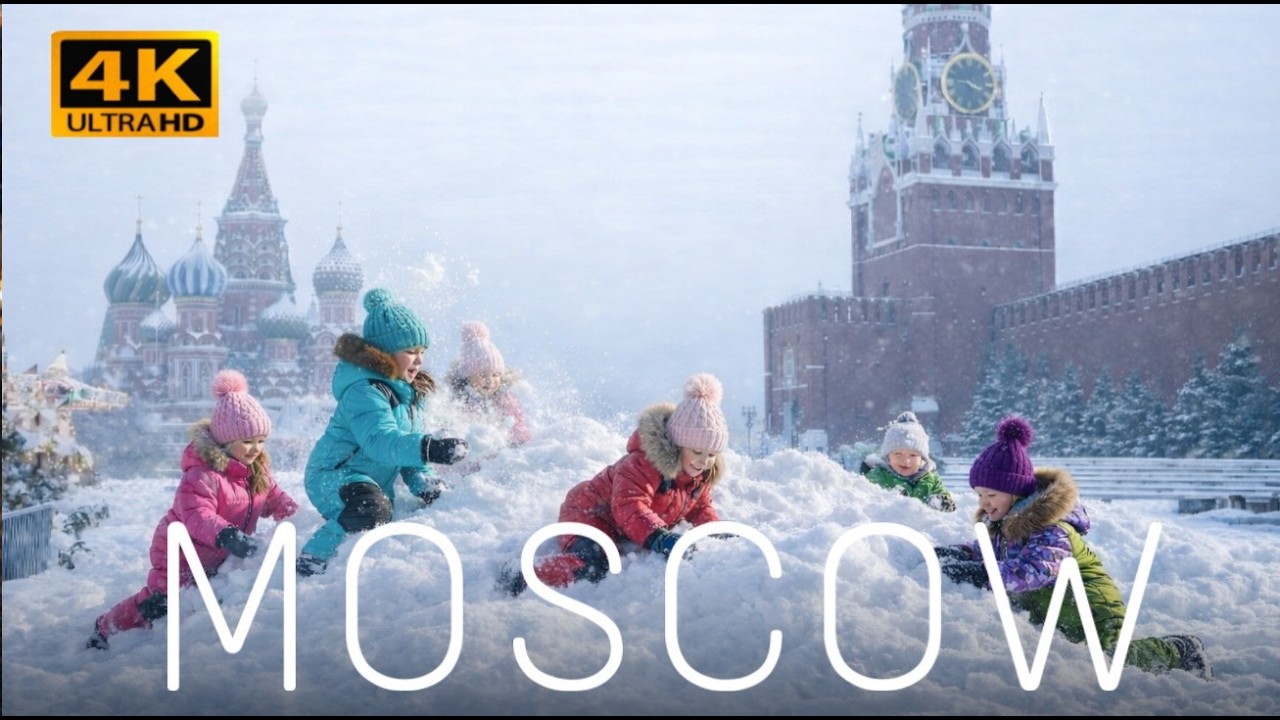 [4K]🇷🇺Snowy winter in the most beautiful city in the world 2026❄️Russian Winter Is Unreal!