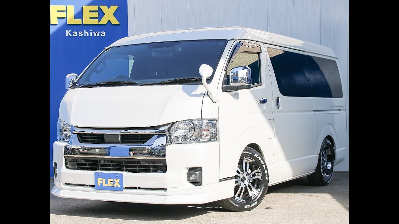 トヨタ ハイエースバン 2.8 スーパーGL ダークプライムⅡワイド ミドルルーフ ロングボディ ディーゼルターボ バッドフェイスボンネット