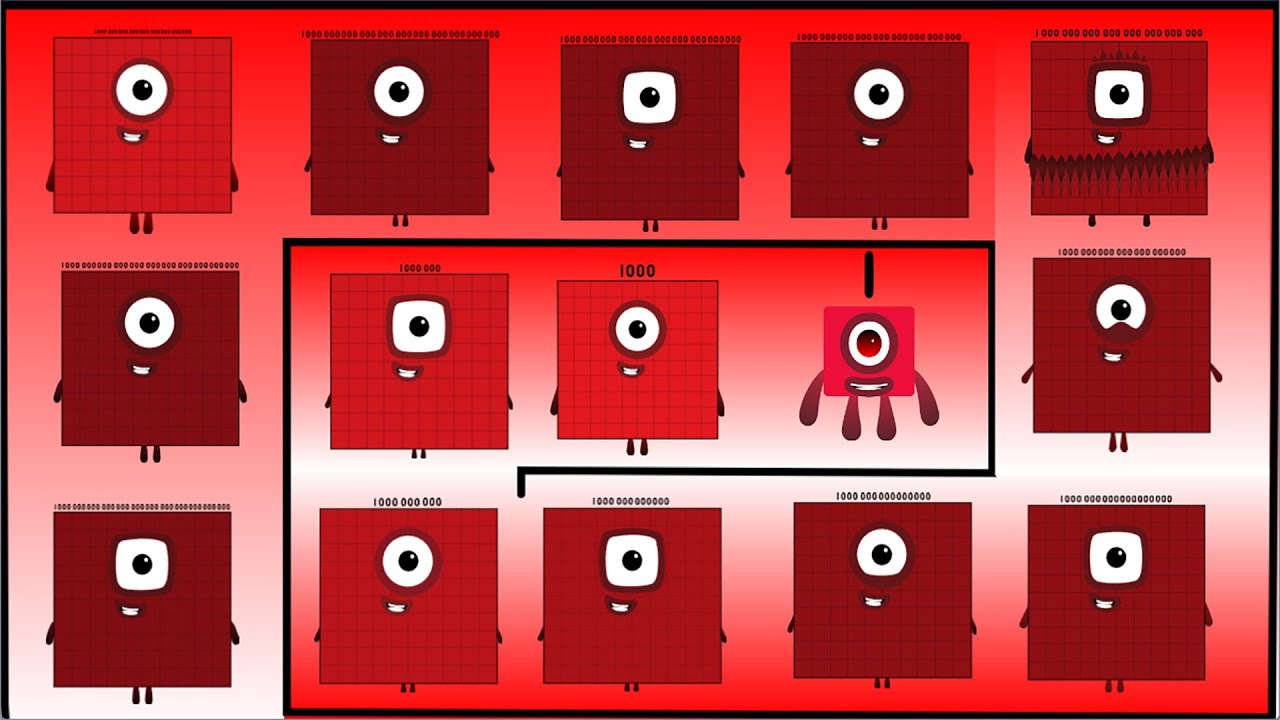 The Ultimate Battle Numberblocks Band x Altuncanny!1-1D | Compilation Numberblocks
