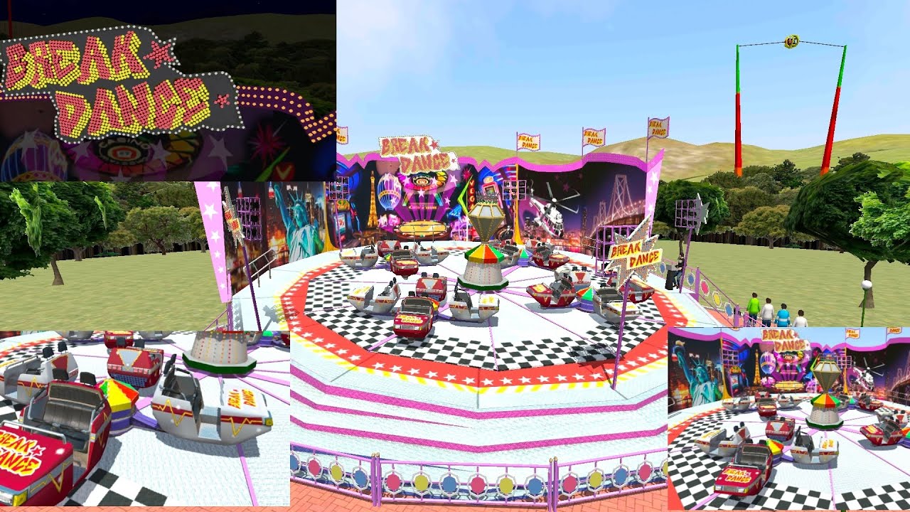 Mela me break dance chalaya| mela game| Theme park simulator #mela #trending #breakdance#games