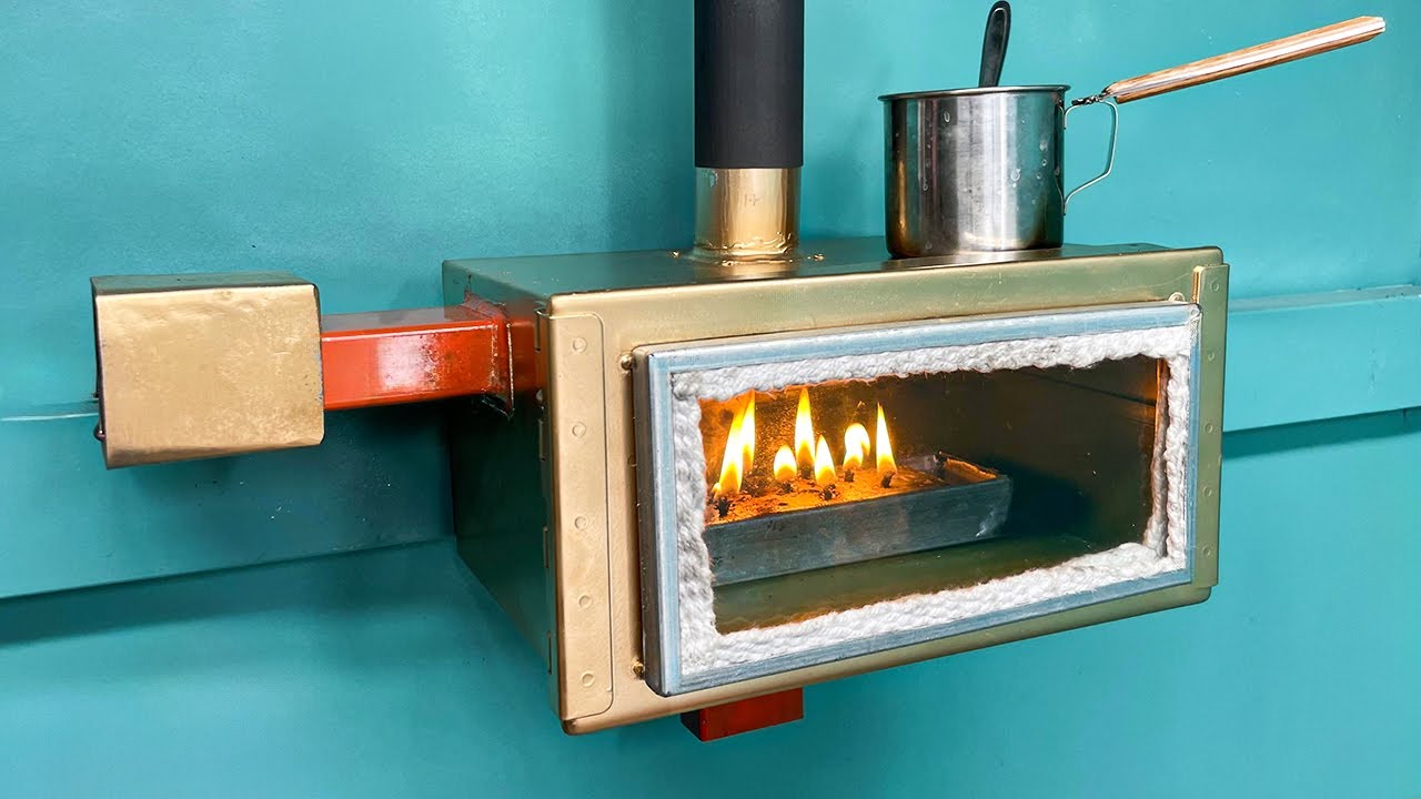Millions of soldiers do not know this knowledge! Homemade mini heater from ammo box