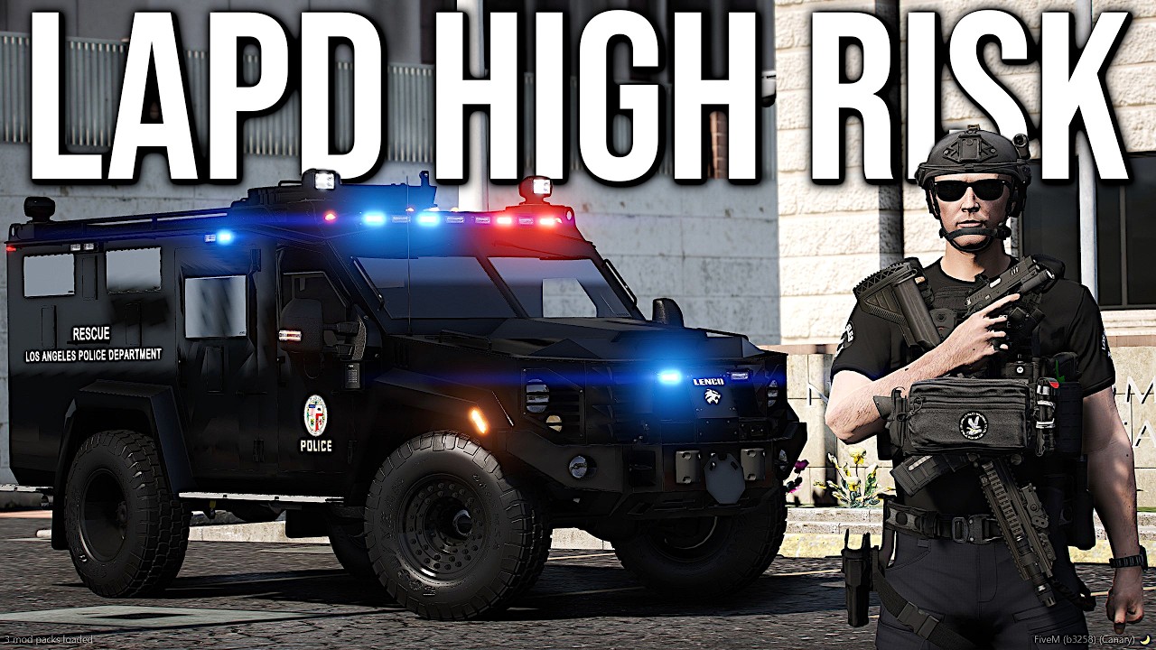 LAPD Metro High Risk Callouts! LA Reality RP