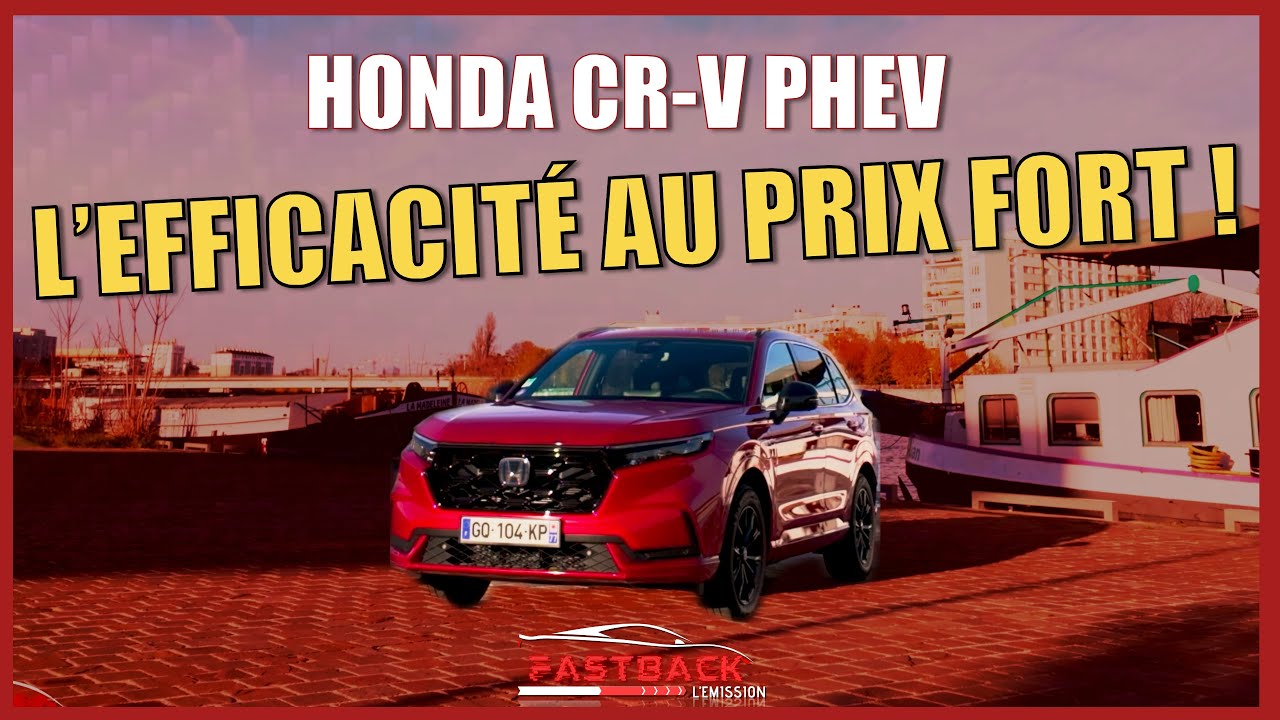 HONDA peut-il rivaliser avec les Allemandes ? [FASTBACK - Honda CR-V PHEV]