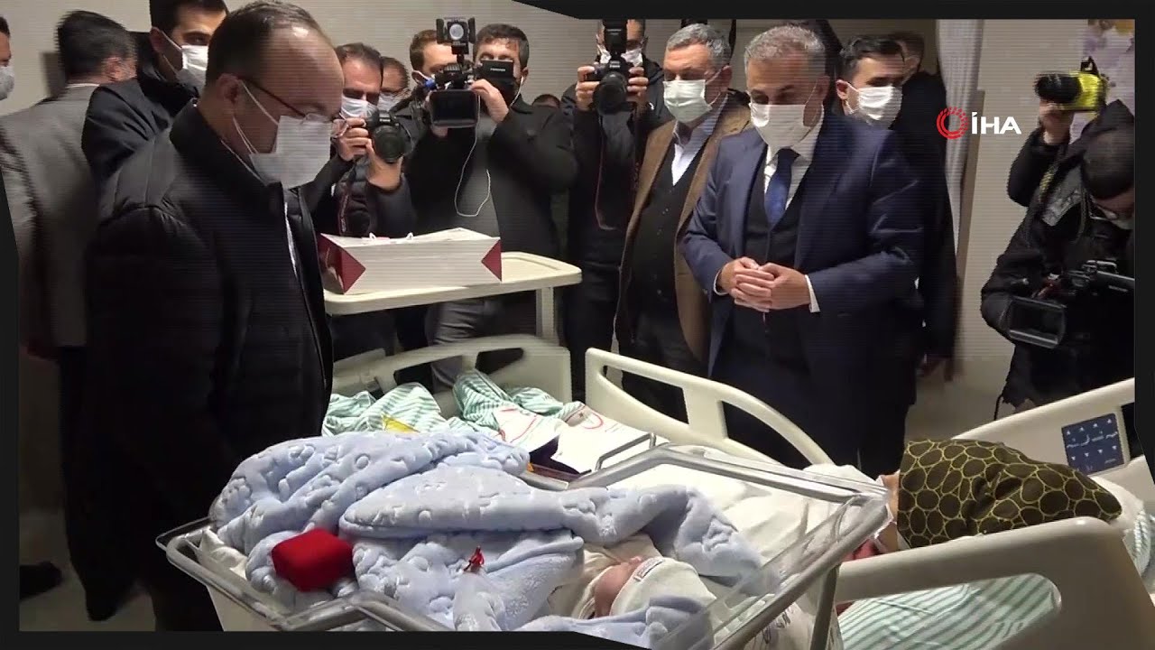 Elazığ’da Yılın İlk Bebeklerine Hamza Ve Batuhan Eymen İsmi Verildi
