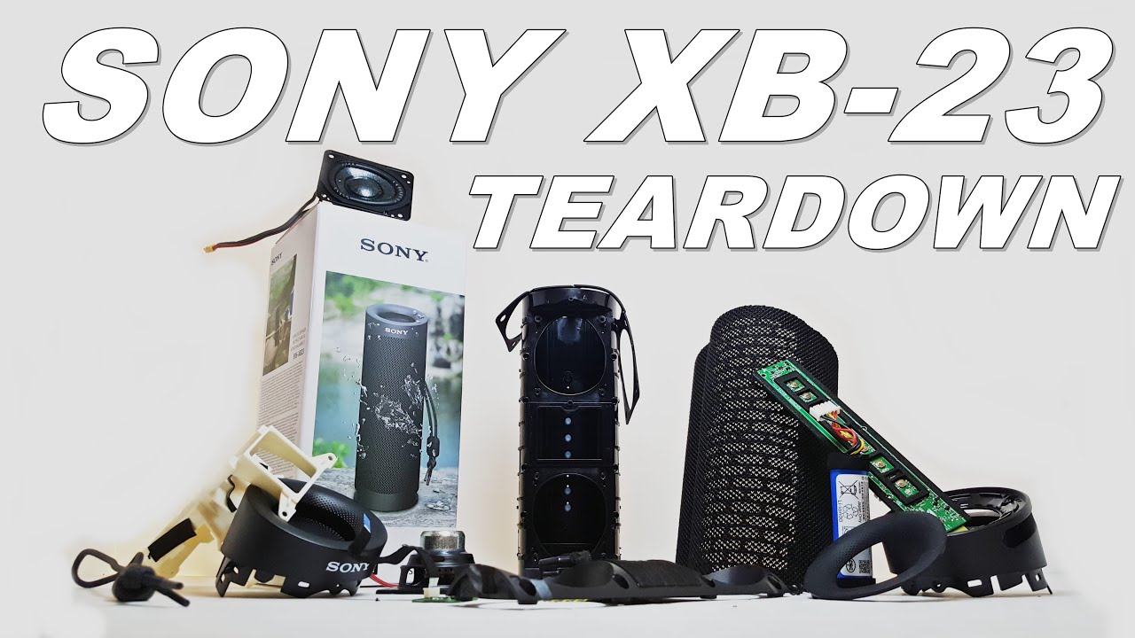 SONY SRS XB-23 [COMPLETE TEARDOWN]