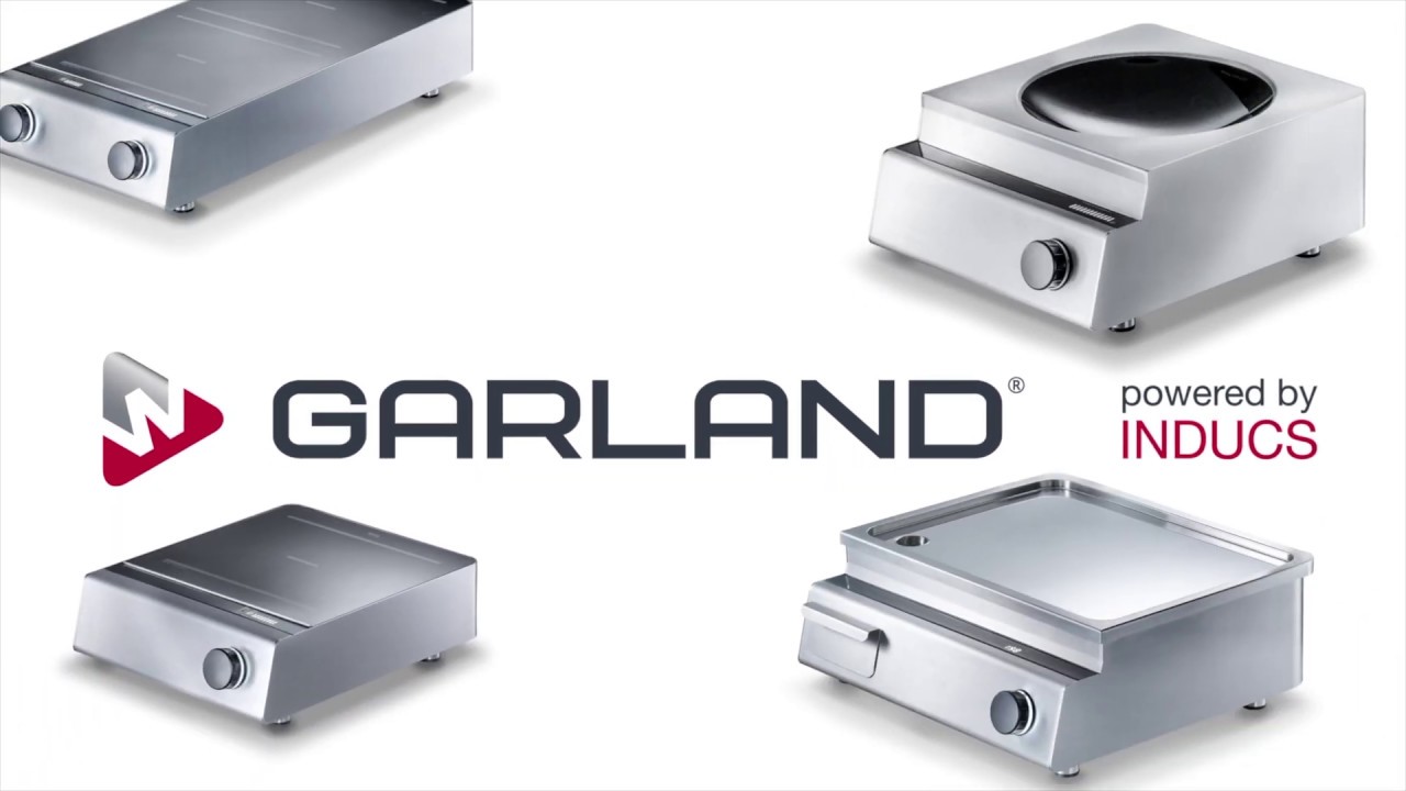 Garland INSTINCT Counter Series powered by INDUCS