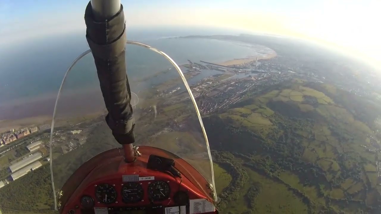 joe daniel microlight trip to mumbles