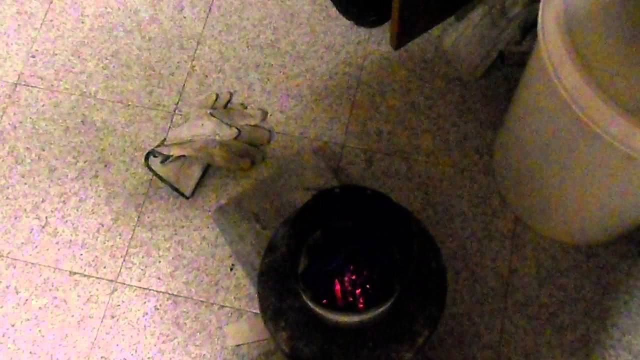 STUFA PIROLITICA TLUD MISURE GESTIONE TUTORIAL NO FUMO!