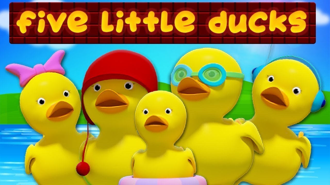 cinco pequeños patos | canciones infantiles | Preschool Songs | Nursery Rhymes | Five Little Ducks