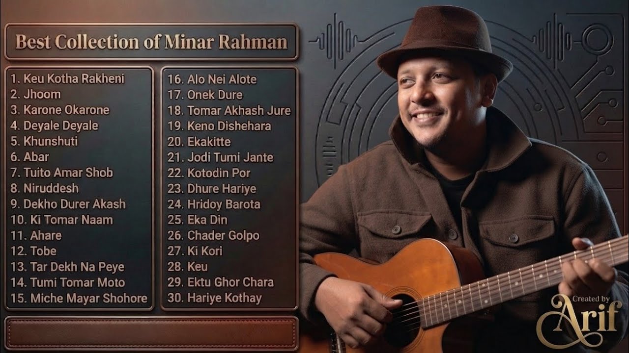 Best Collection of Minar Rahman Album Song-2025।।Audio Jukebox।। @minarrahmanofficial 