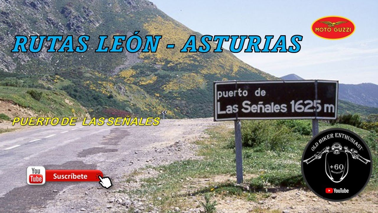DE RUTA EN MOTO POR PUERTO DE LAS SEÑALES (LEON ASTURIAS 3)