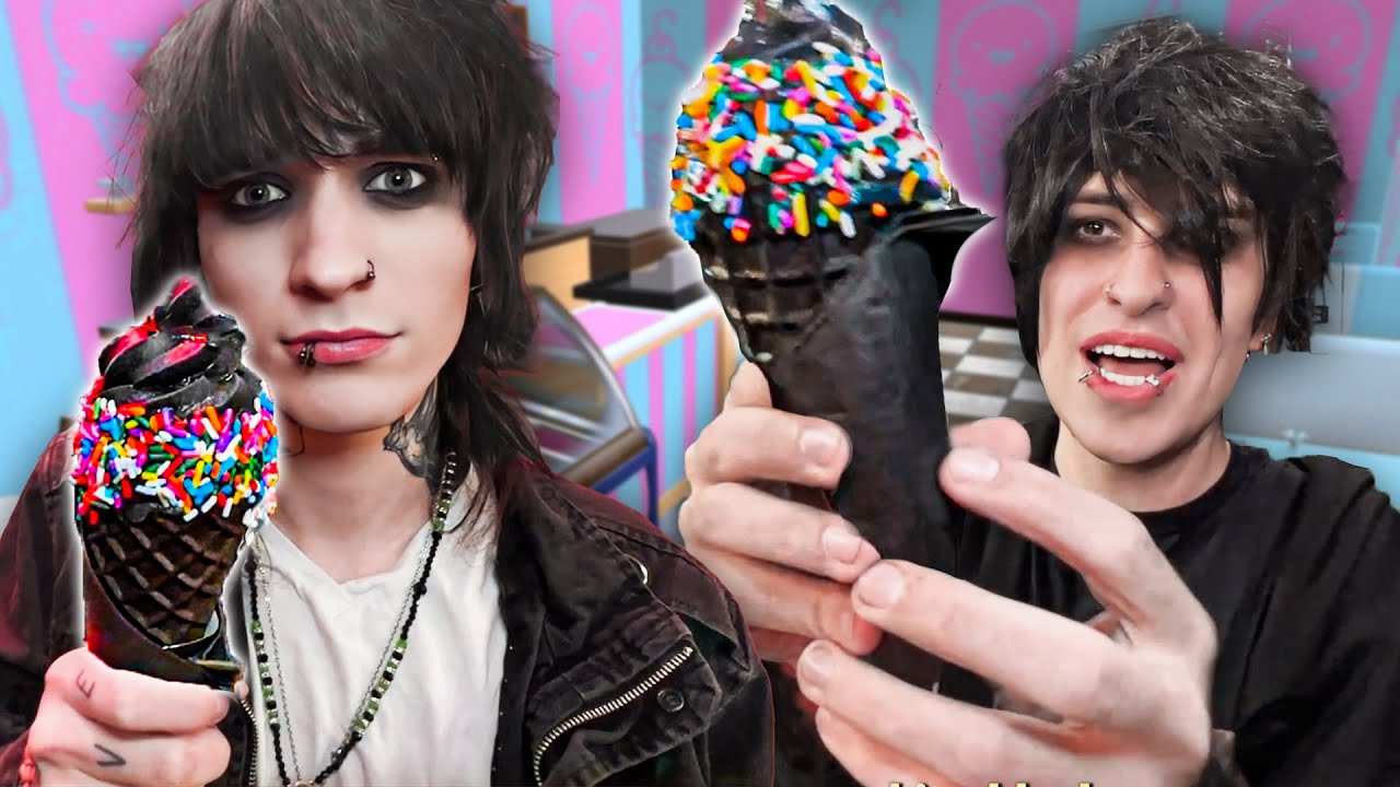 Emos Try Black Ice Cream