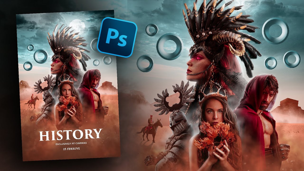 Fantasy Movie Poster Manipulation | Photoshop | Speed Art
