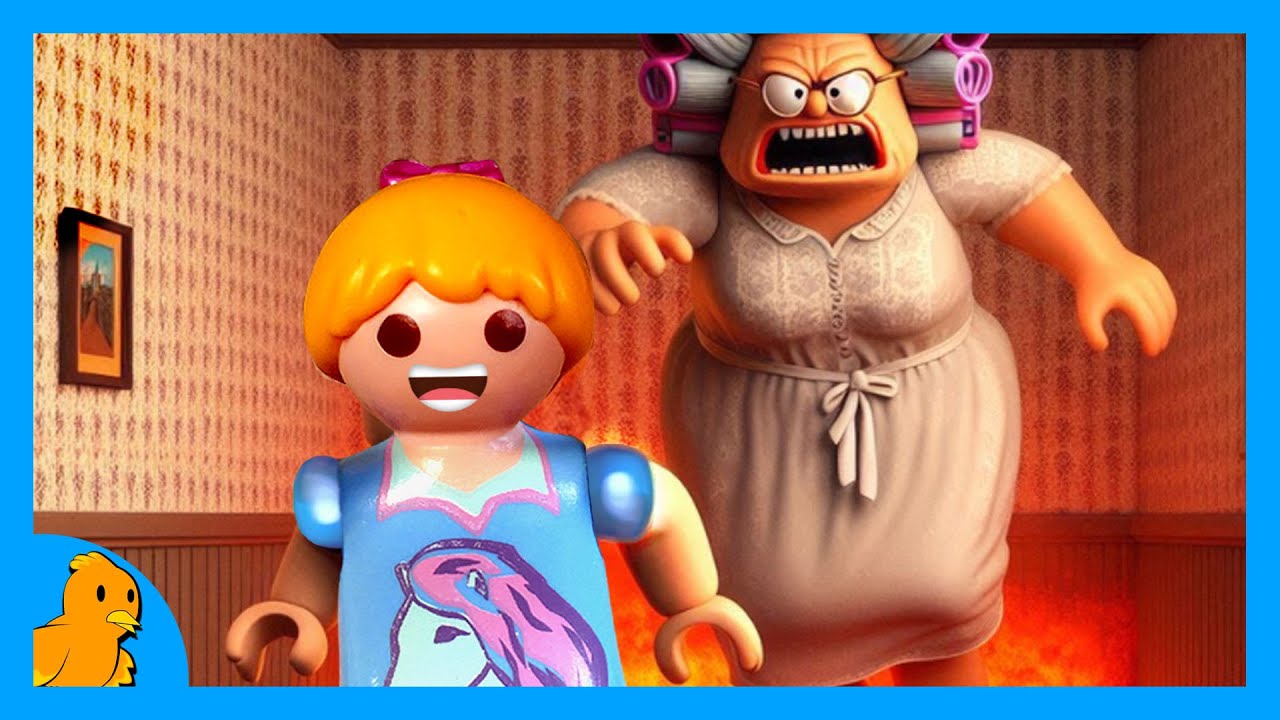 BABYSITTER f&uuml;r Hannah?!😱 Sie muss entkommen!🙈 Roblox Obby | Playmobil Familie Vogel