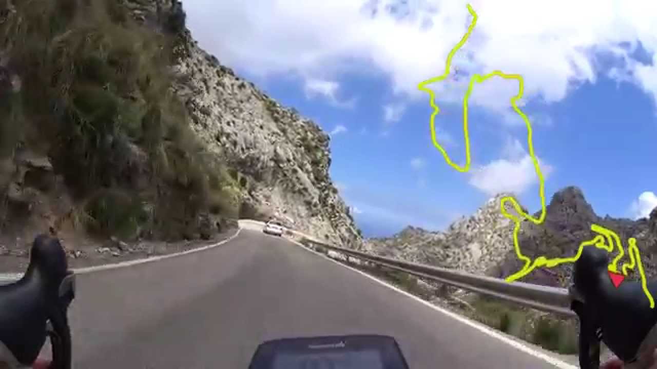 Complete descent Sa Calobra (Majorca), best footage ever in 4K(UHD) !!!