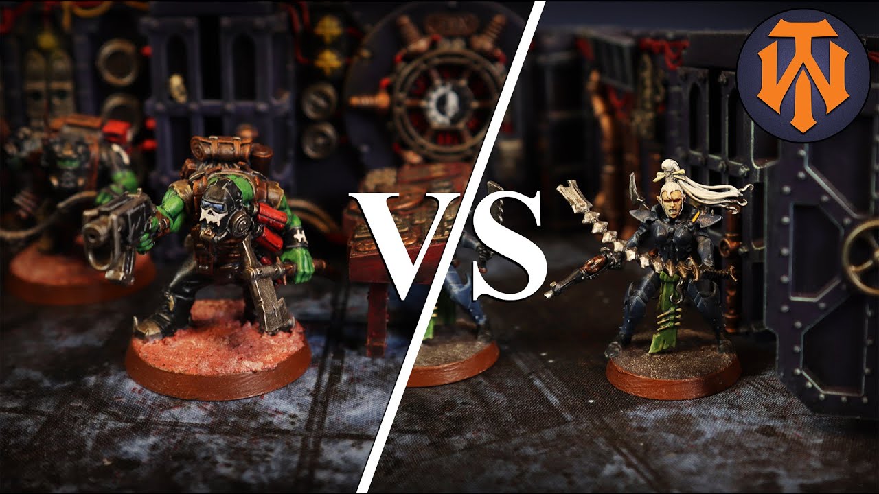 #74 KT Into The Dark - Kommando VS Hand of the Archon - Battle Report, Kill Team