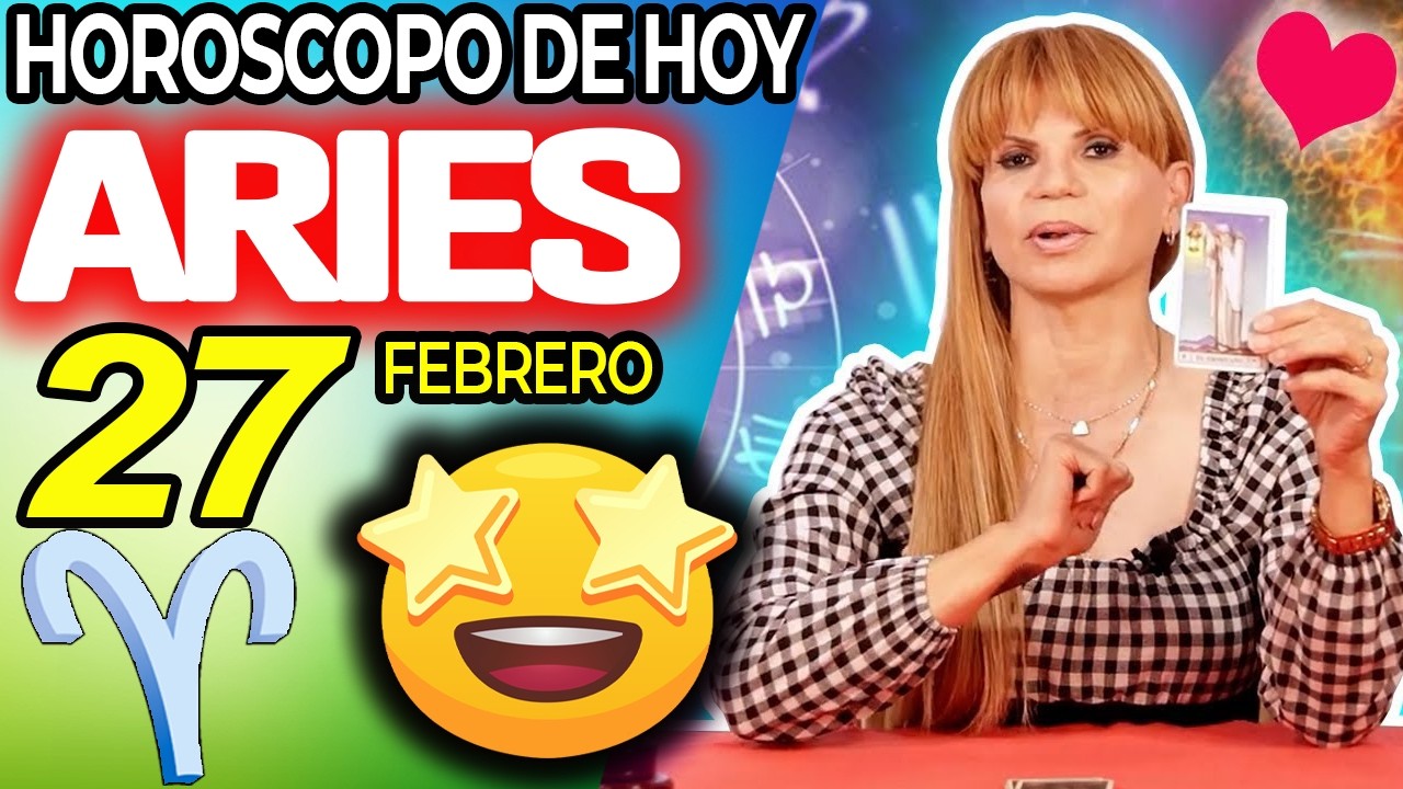 ARIES ♈❎ LLEGA UN MILAGRO ❎ Horóscopo De Hoy 27 De Febrero 2026 | Mhoni Vidente