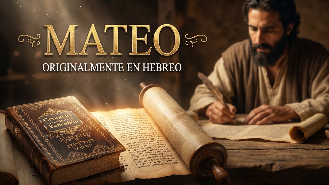 MATEO fue escrito originalmente en HEBREO, no arameo ni griego (Hebrew Matthew)