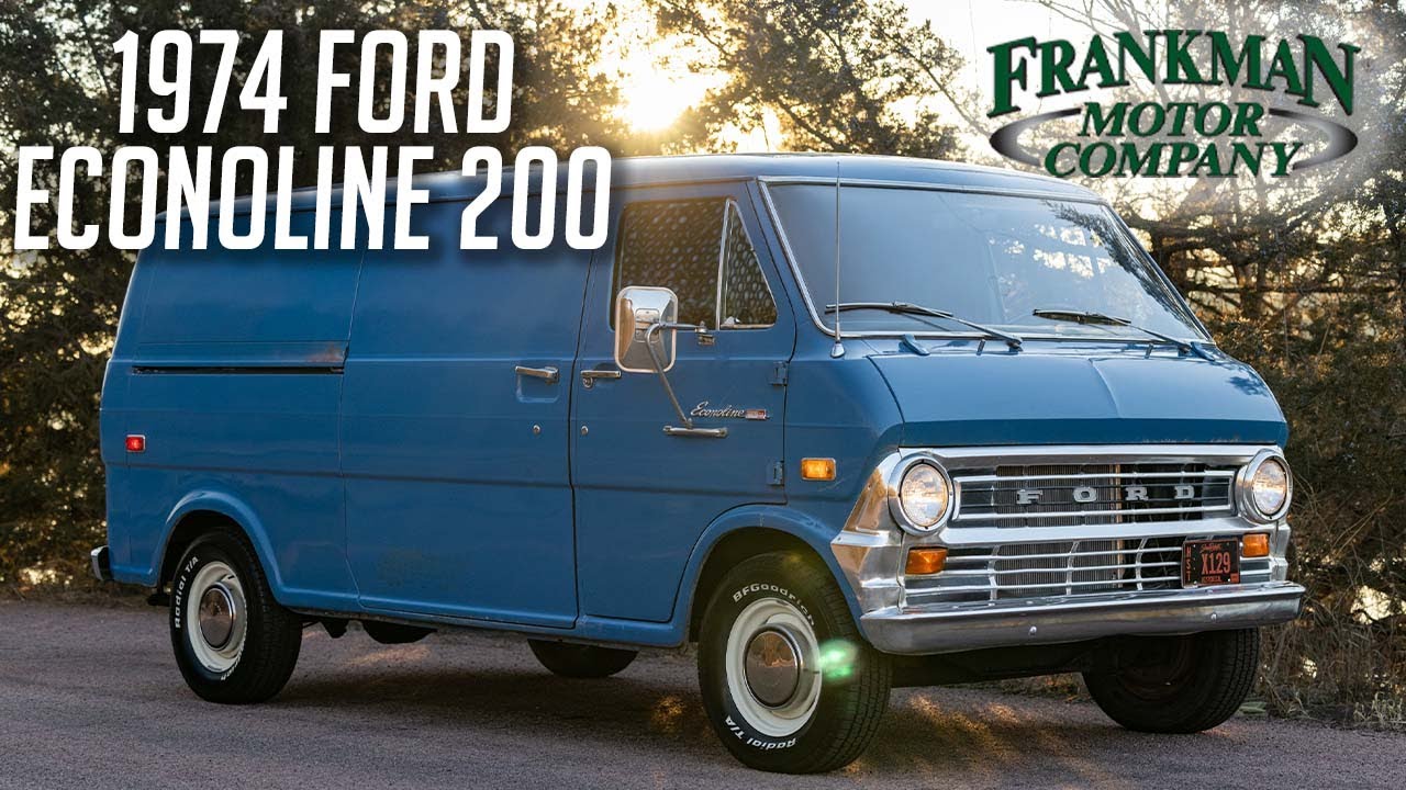 Exploring Vintage Americana: 1974 Ford Econoline 200 Versatility and Adventure! - Frankman Motor Co.