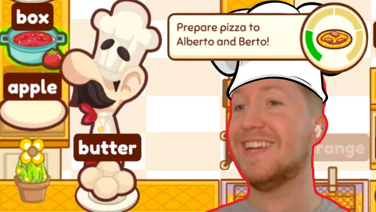 this typing game is CHAOTIC | the chef's shift 🧑‍🍳