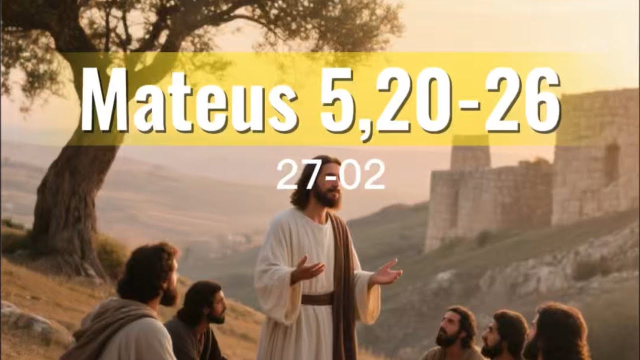 Sexta- feira  27/02/26 Evangelho diário.