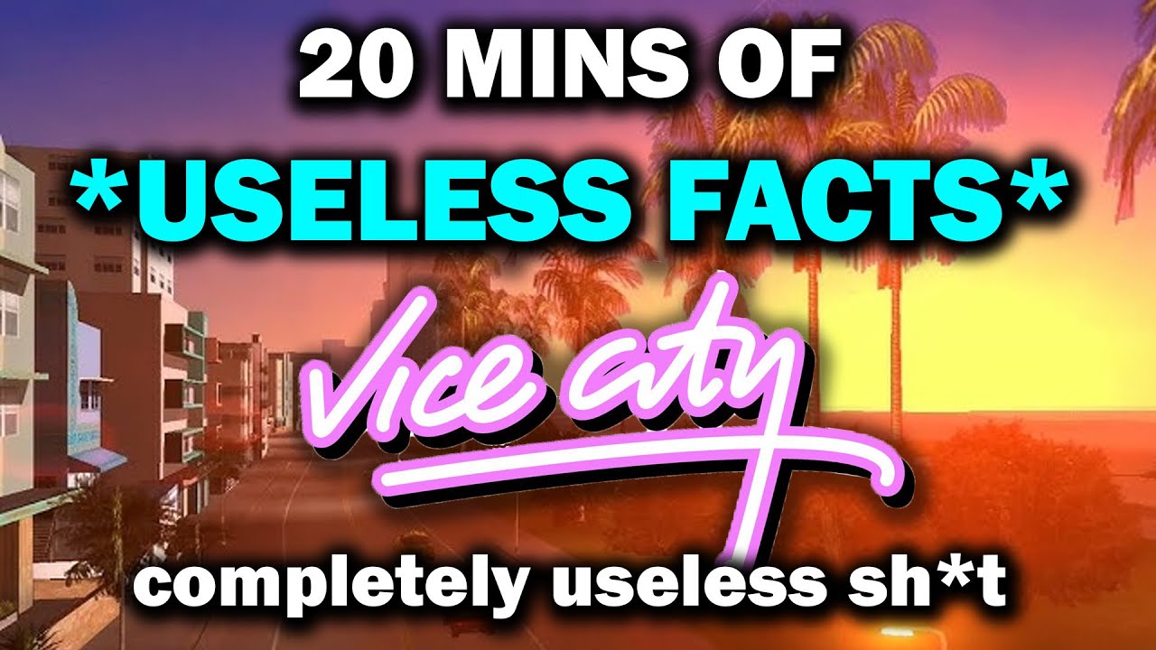 20 Minutes of Useless Mission Facts in GTA Vice City