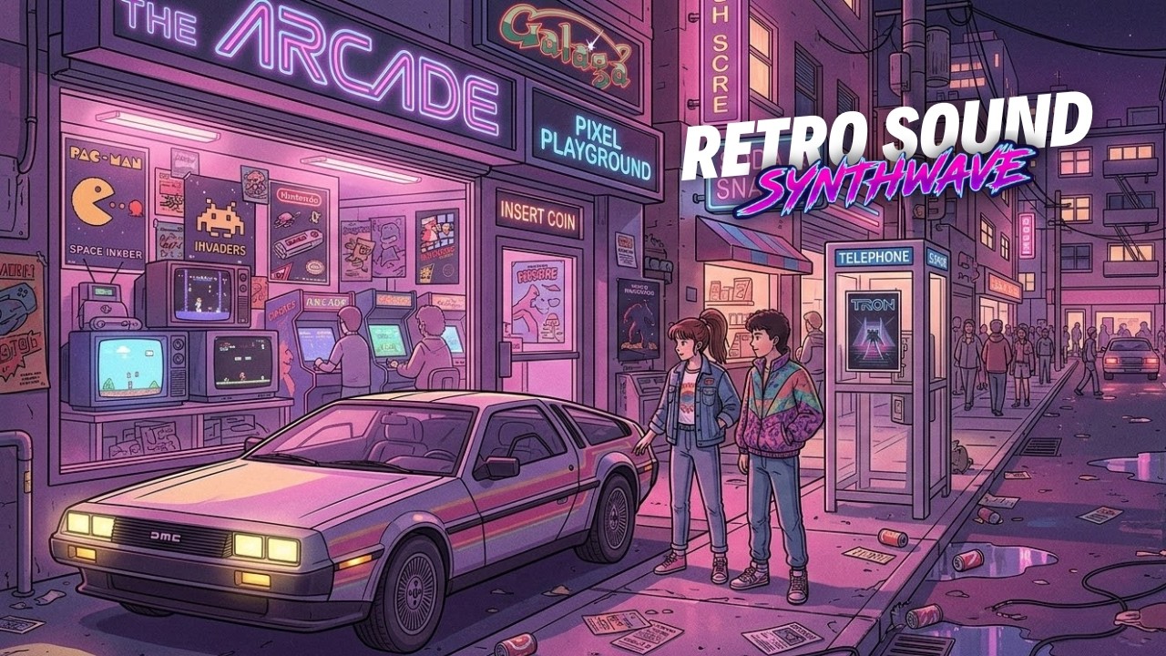 DRIVING HOME 🎶 Synthwave Vaporwave Chillwave