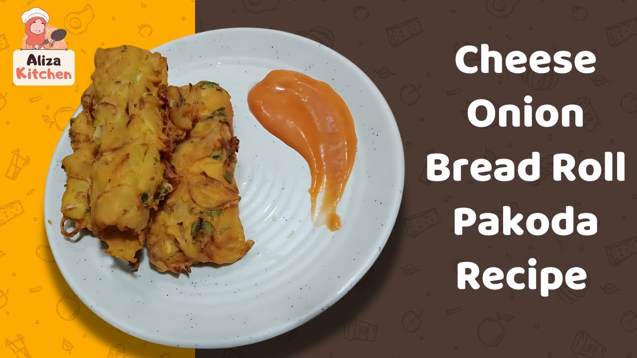 Try This NOW! Cheese Onion Bread Roll Pakoda Recipe | Street Food Style Banega Testy bhi