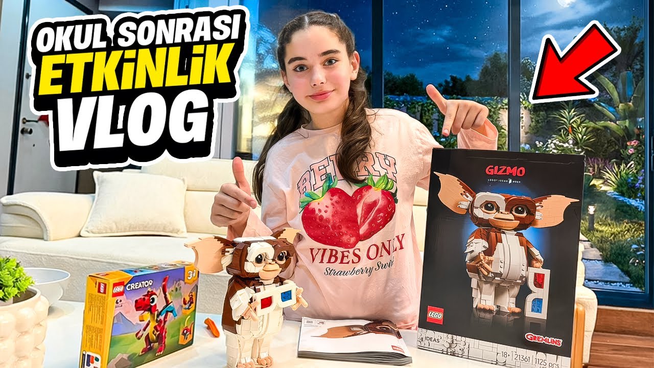 ELİF SİNEM OKUL SONRASI VLOG ALIŞVERİŞE GİTTİM !! @elifsinemtv 