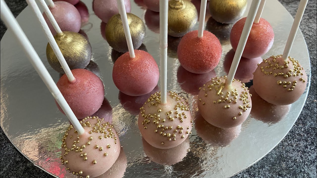Cake-Pops ganz einfach selber machen/Vanille Cake-Pop Grundrezept/Easy Cake-Pop Recipe !!ENG Sub