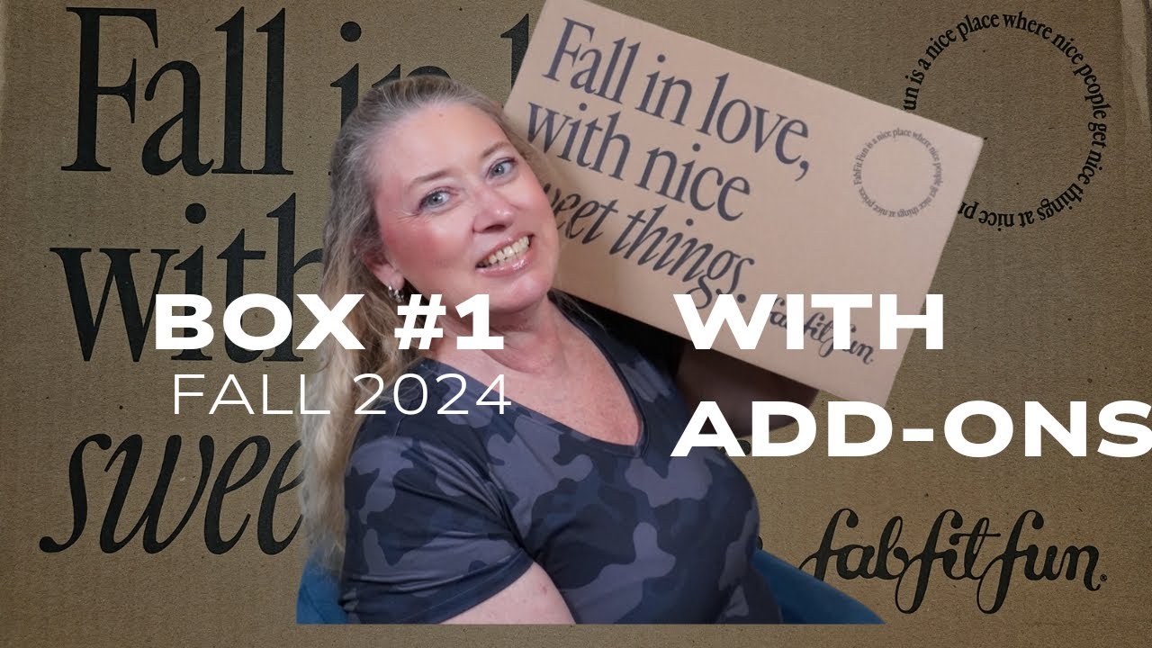 Finally!!!! Fabfitfun Box #1 with add-ons!!! @fabfitfun 