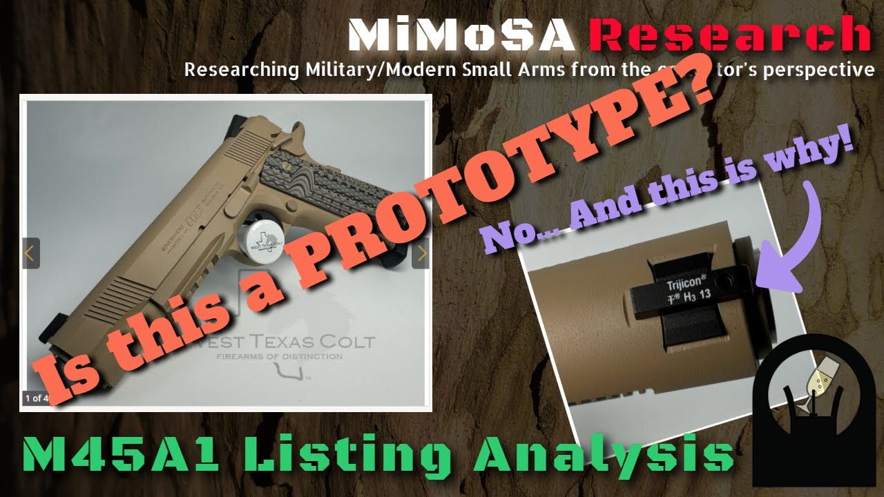 M45A1 Listing Analysis   Could this be a Prototype