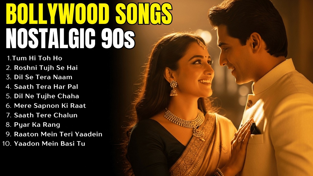 Hindi Love Songs 90s That Feel Deeper Late at Night 🌙 | Bollywood Rhyme