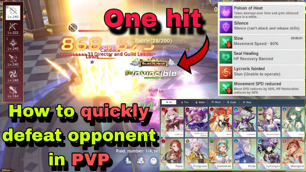 How to One hit your opponents in PVP ⚔️✨ | Neverland 📒✨