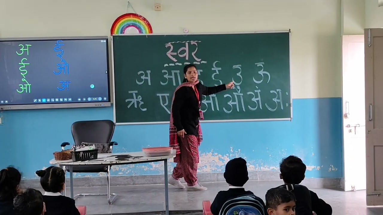 भाषा ज्ञान ( स्वर गीत ) अ - अः 👏👏👏👏