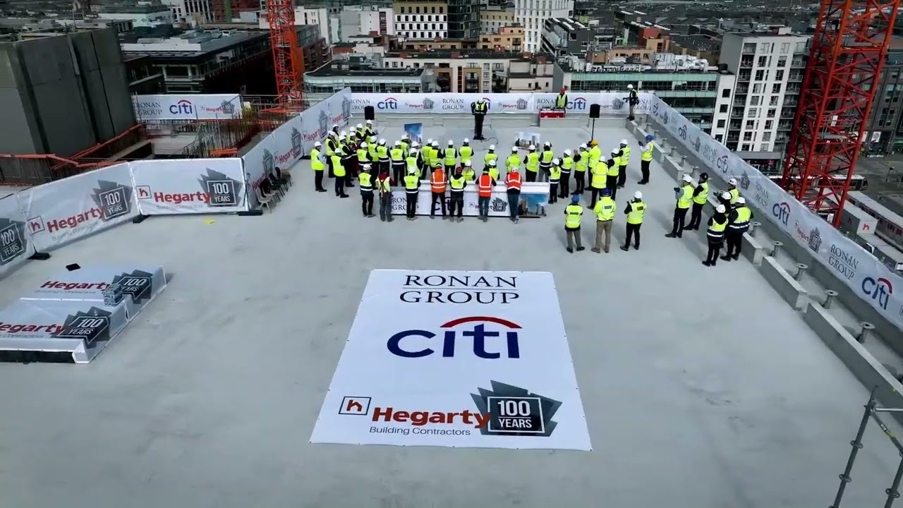 Waterfront South Central topping-out ceremony