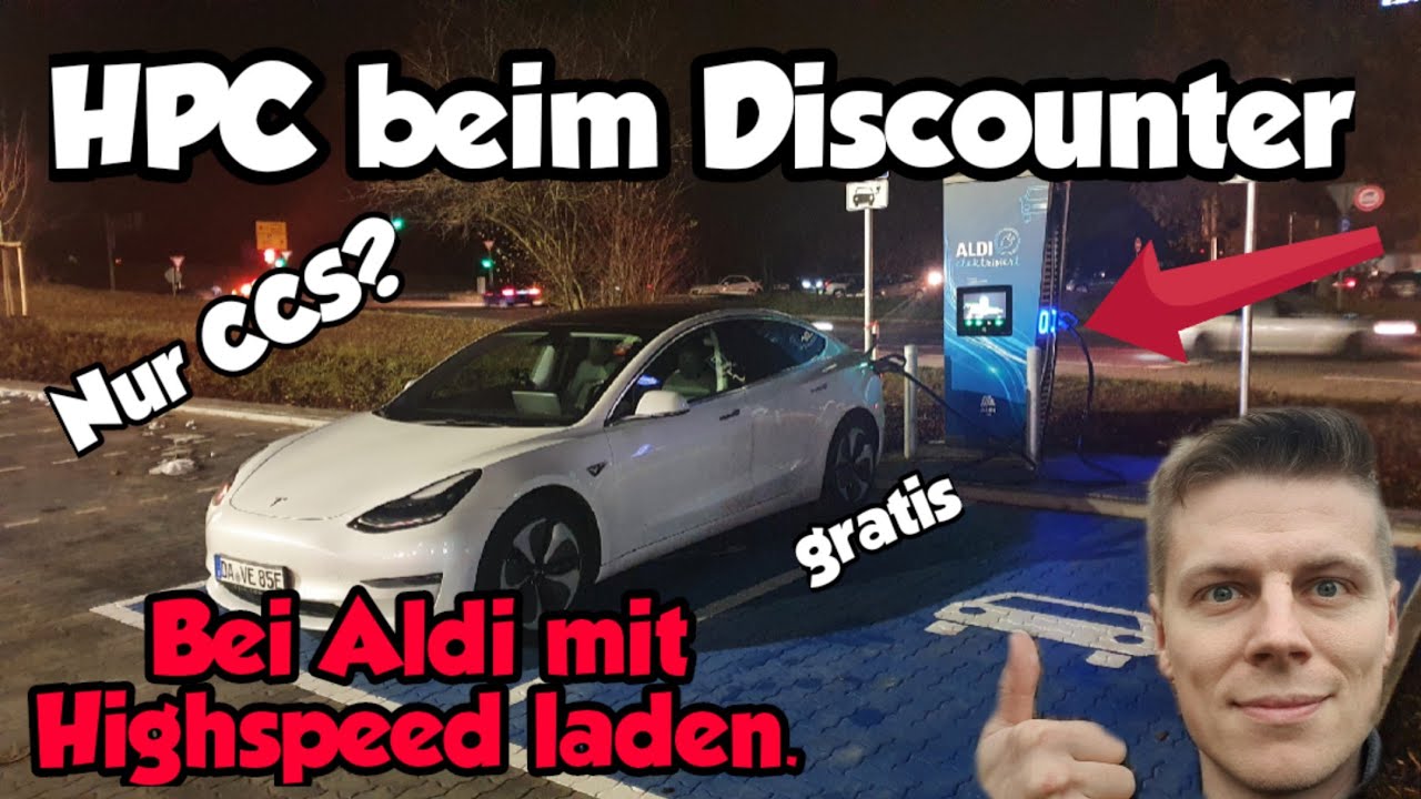 HPC Lader beim Aldi - Erster Eindruck des High-Performance-Chargers
