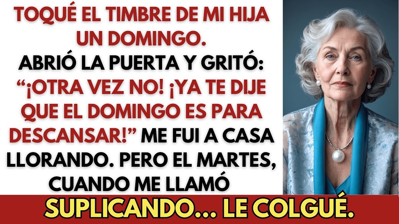 ¡Mi Hija Me Gritó： “Otra Vez No! ¡El Domingo Es Para Descansar!” Pero Cuando Me Llamó Des