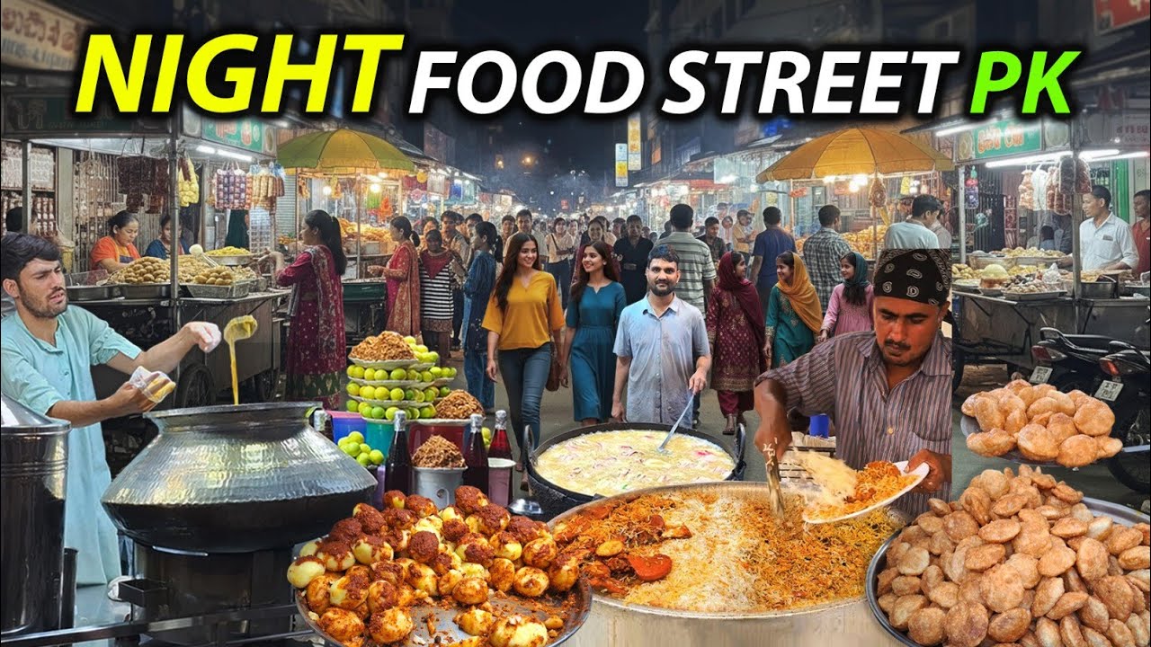 Street Food Tour: Karachi's Best Late-Night Eats - How They Make Legendary Pakistan's Street Food.