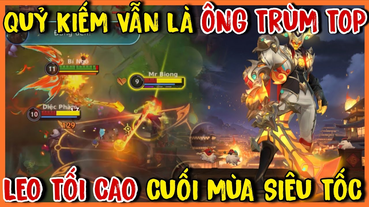 TỐC CHIẾN : Quỷ Kiếm Aatrox Hủy Diệt Mọi Kèo Top Hiên Tại, Leo Rank Tối Cao Tốc Độ Cuối Mùa